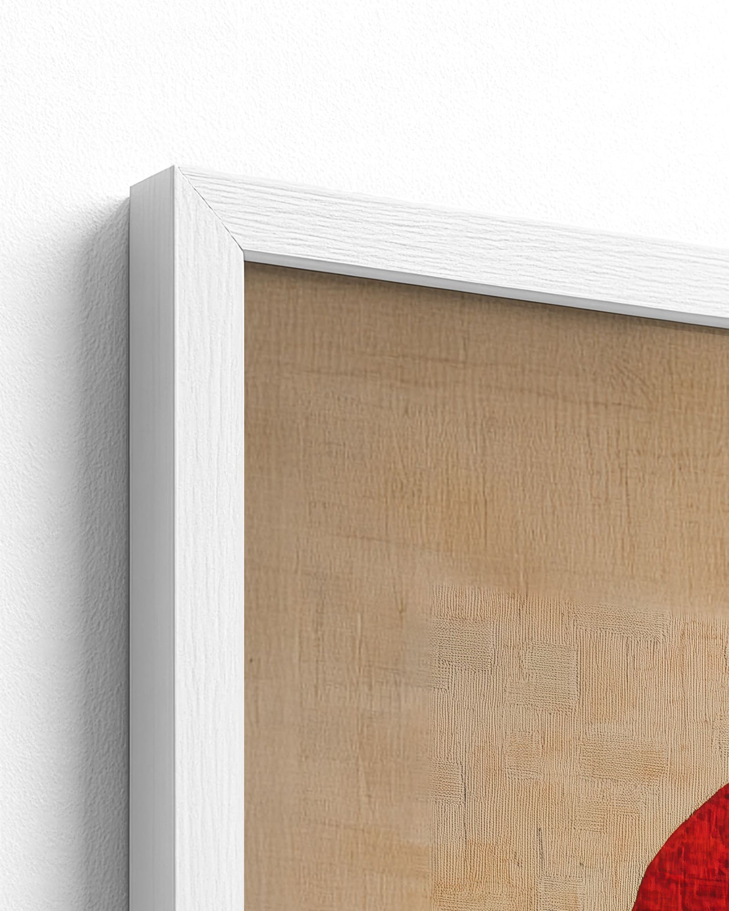 white frame