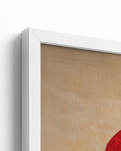 white frame