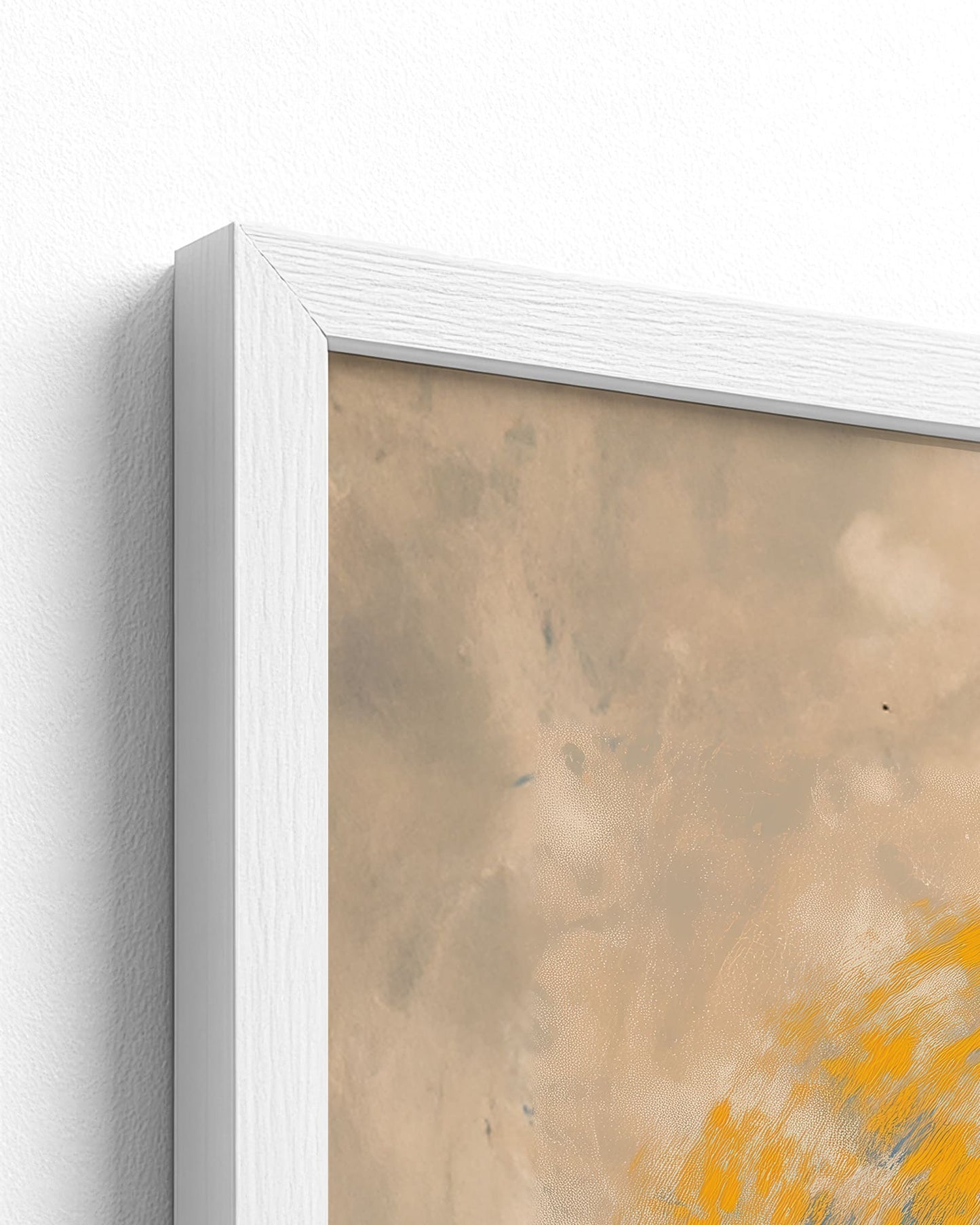 white frame
