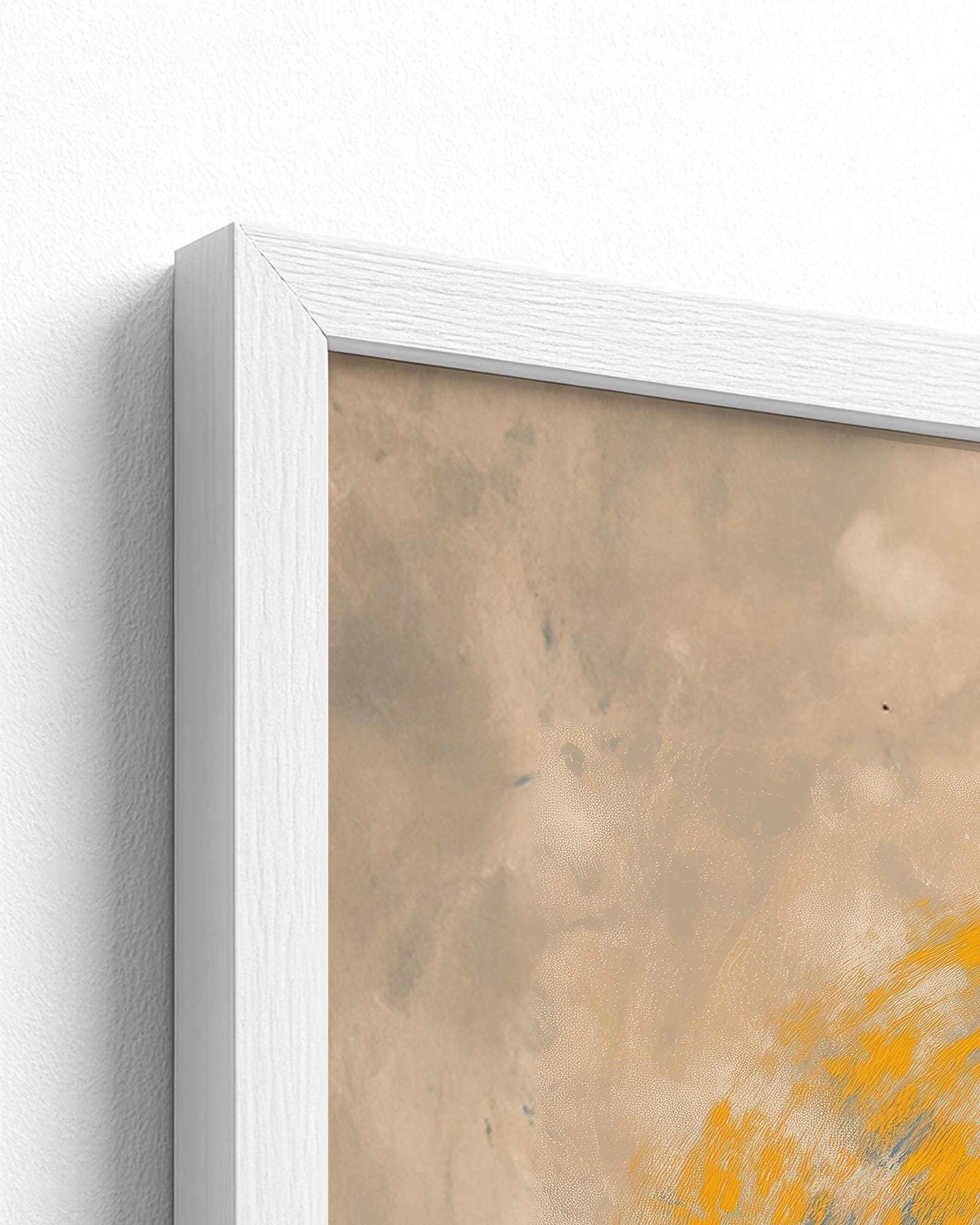 white frame