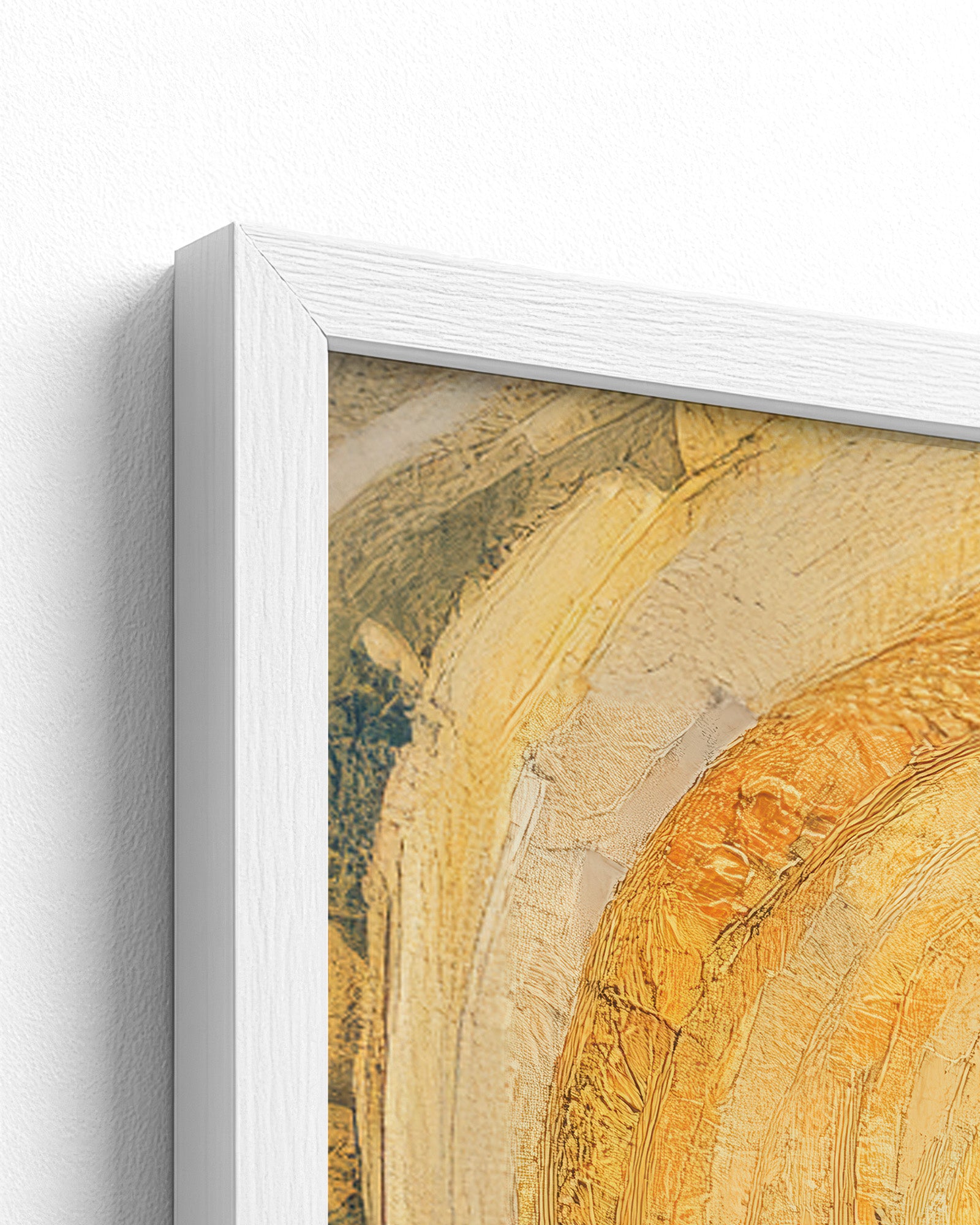 white frame