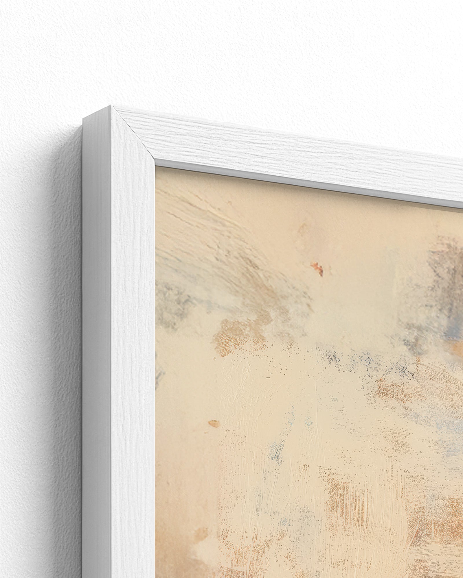 white frame