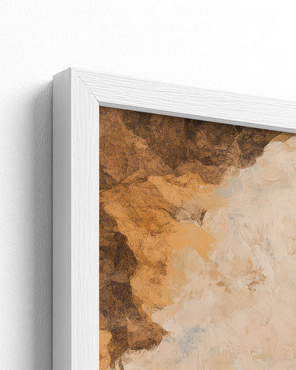 white frame
