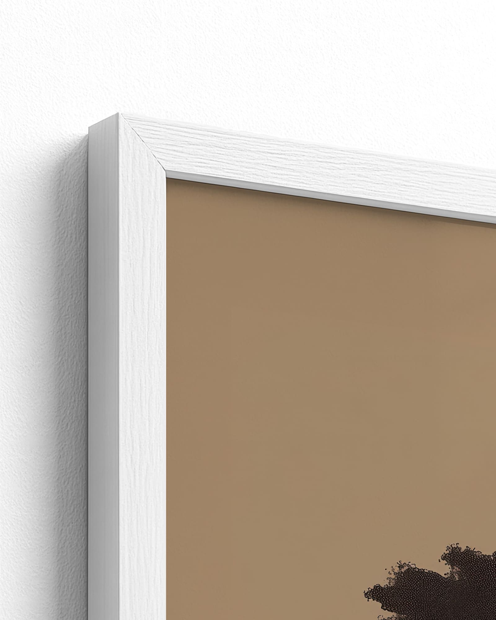 white frame