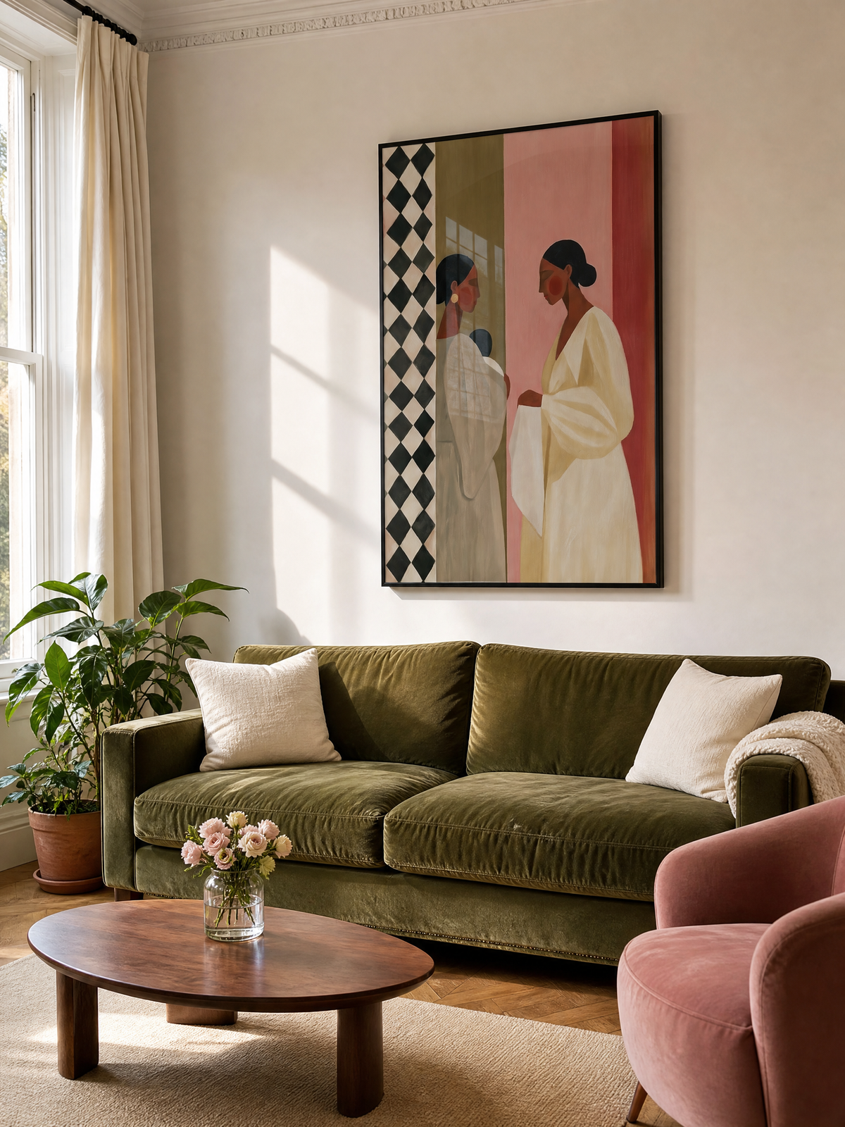 Woman to Woman - Room Mockup