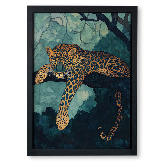 The Watchful Leopard