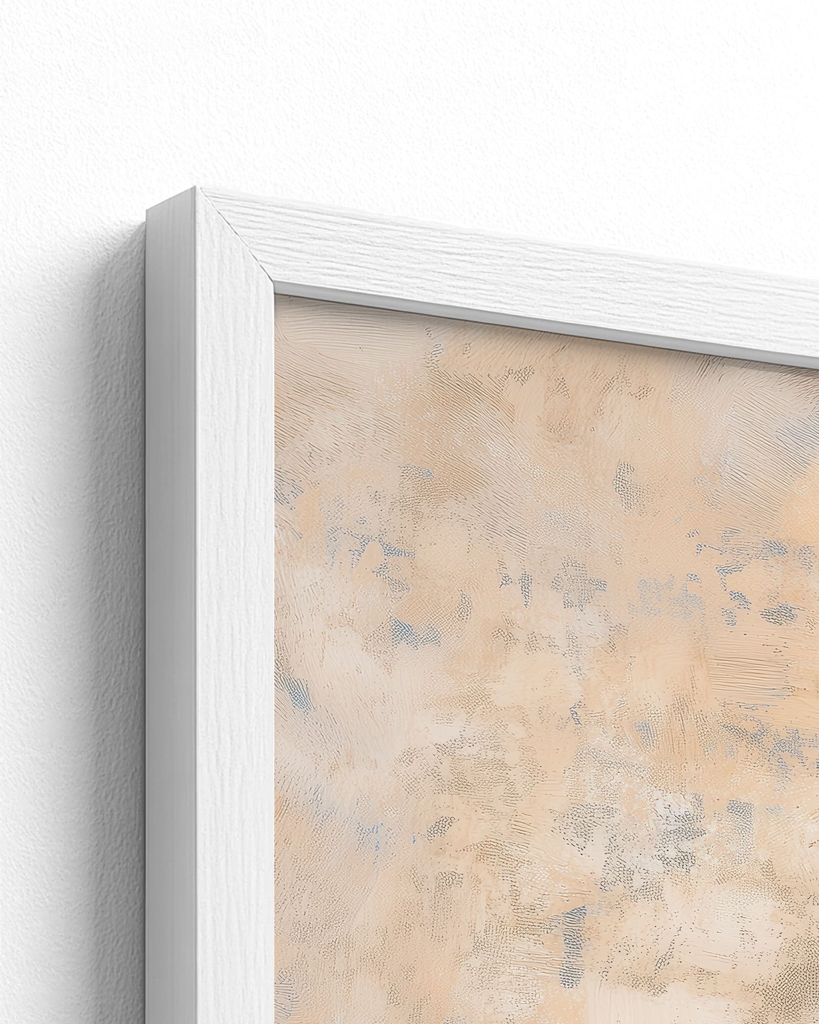 white frame