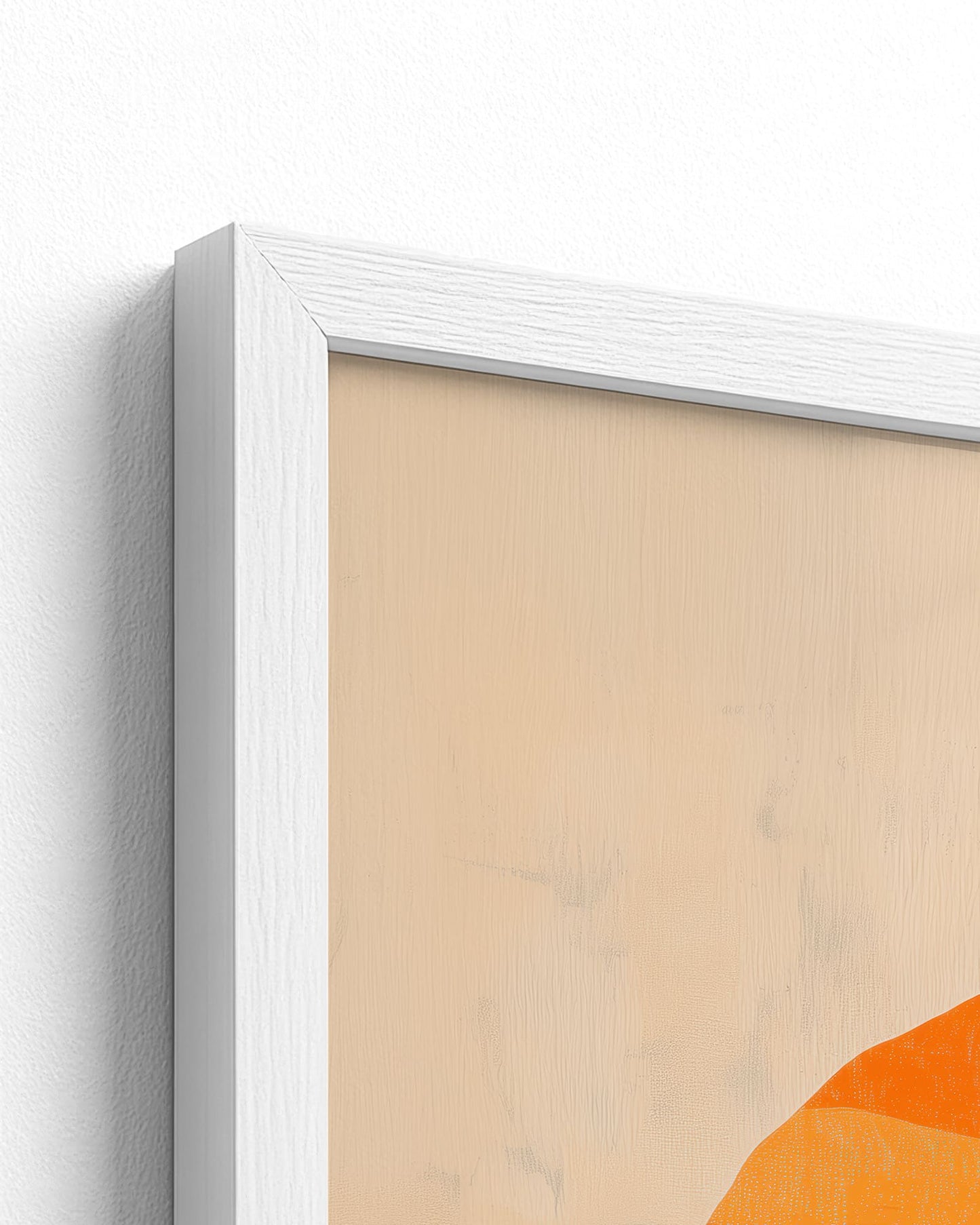 white frame