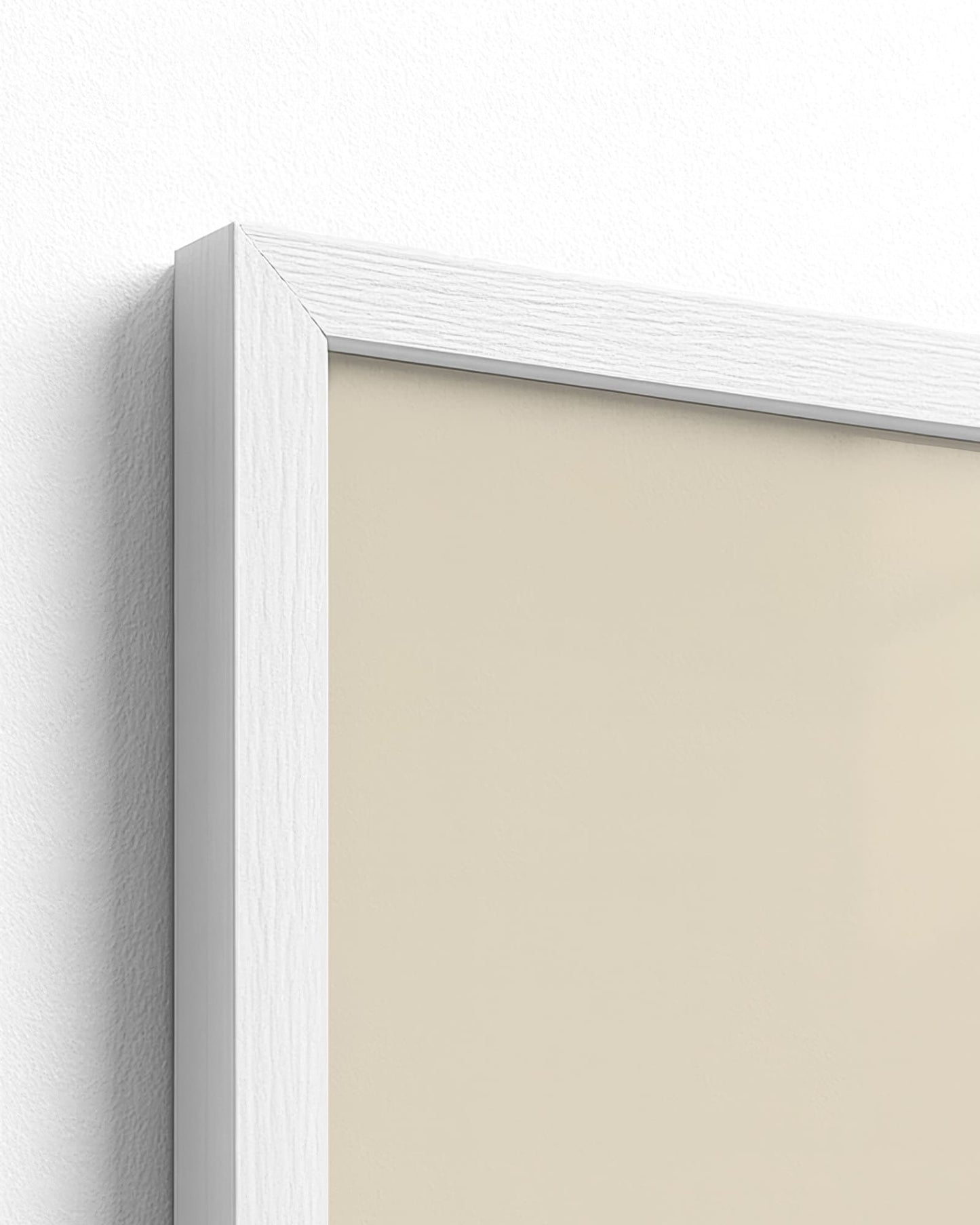 white frame