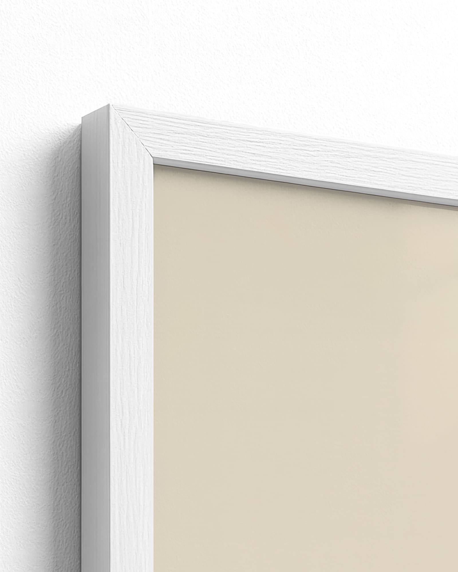 white frame