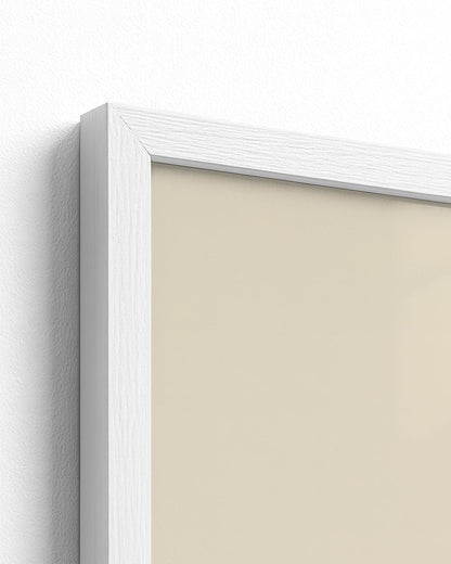 white frame