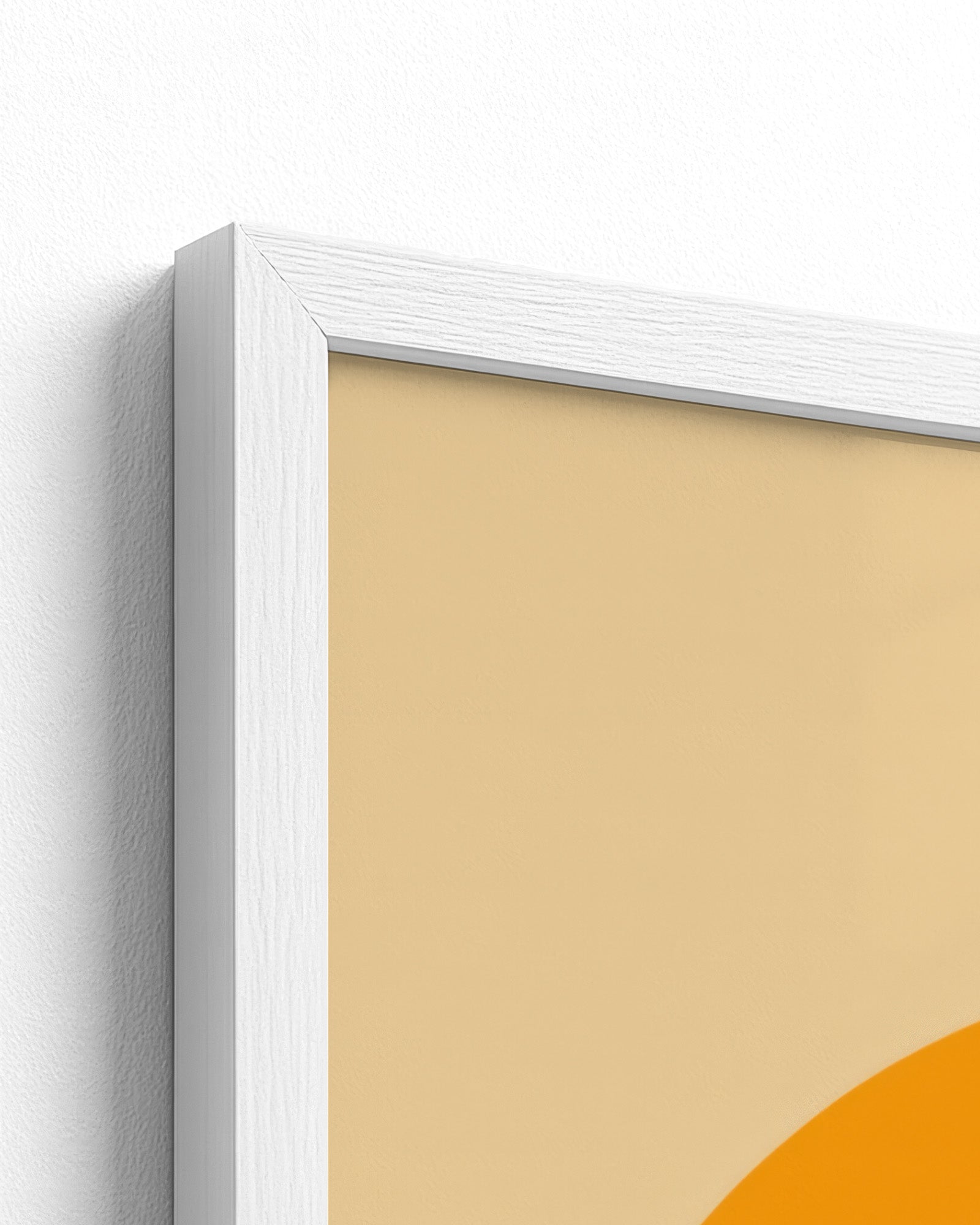 white frame