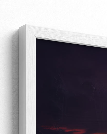 white frame