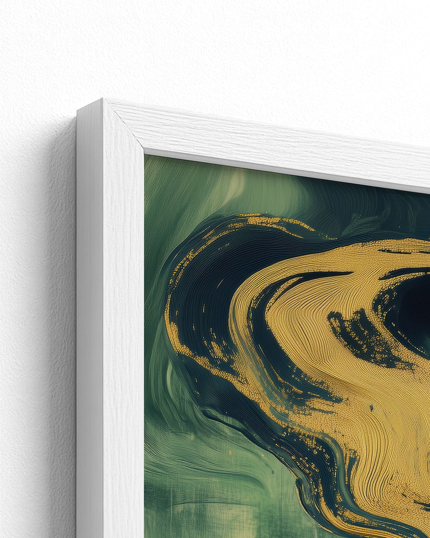 white frame