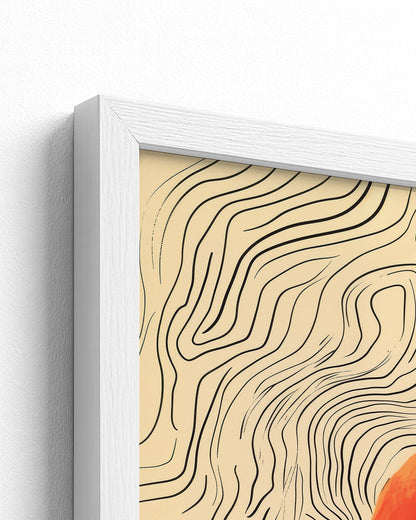 white frame