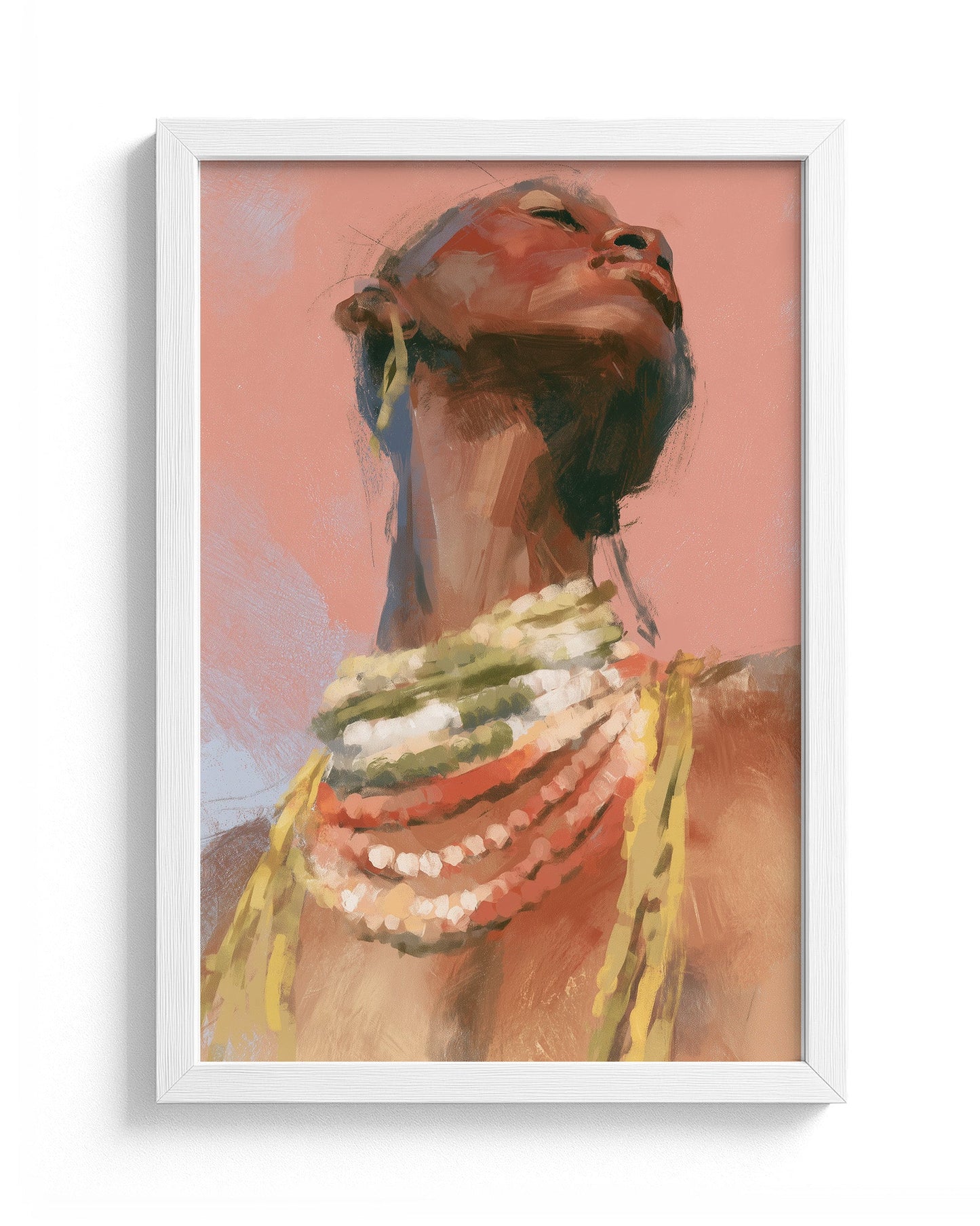 Adornment - White Frame Main