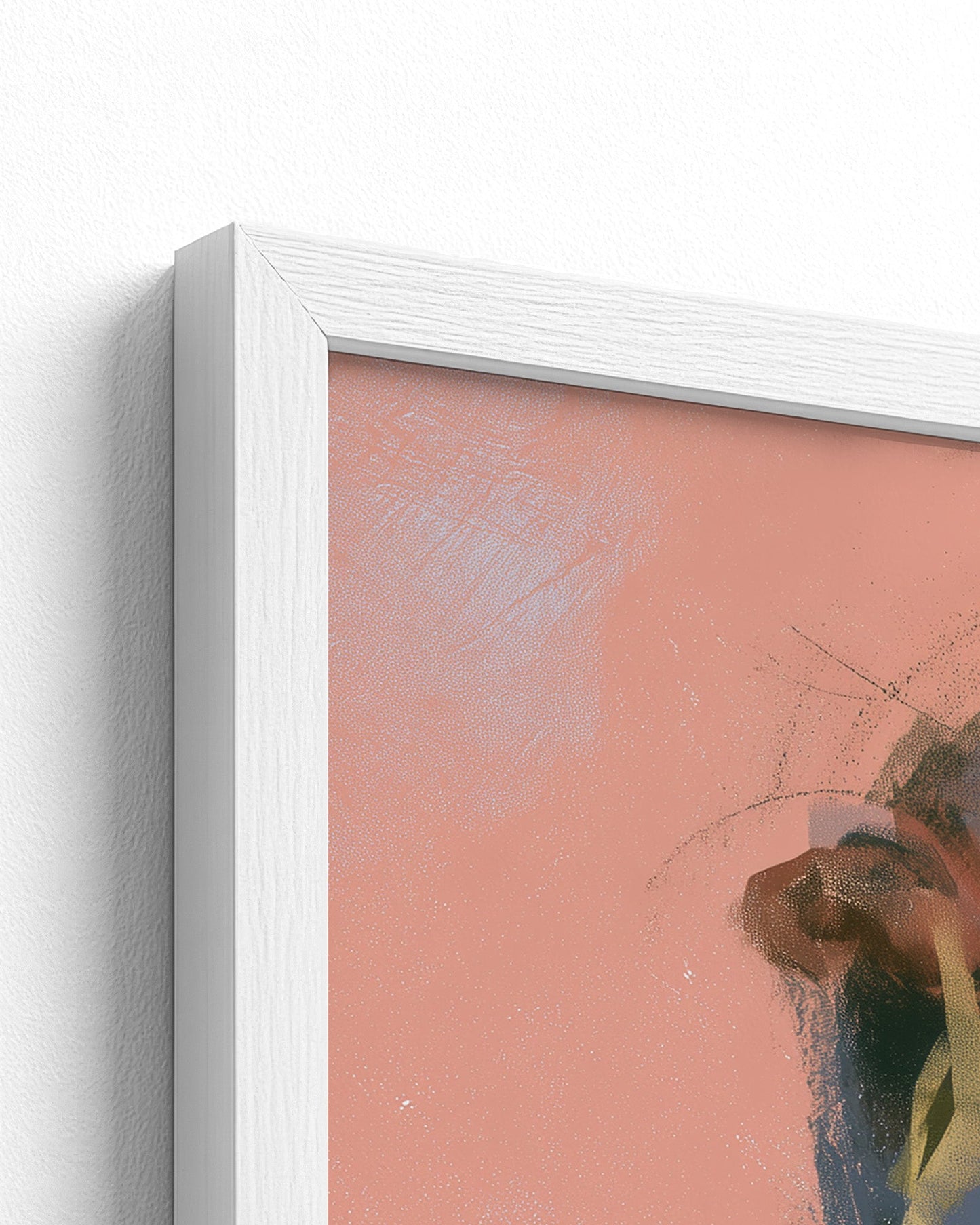 Adornment - White Frame