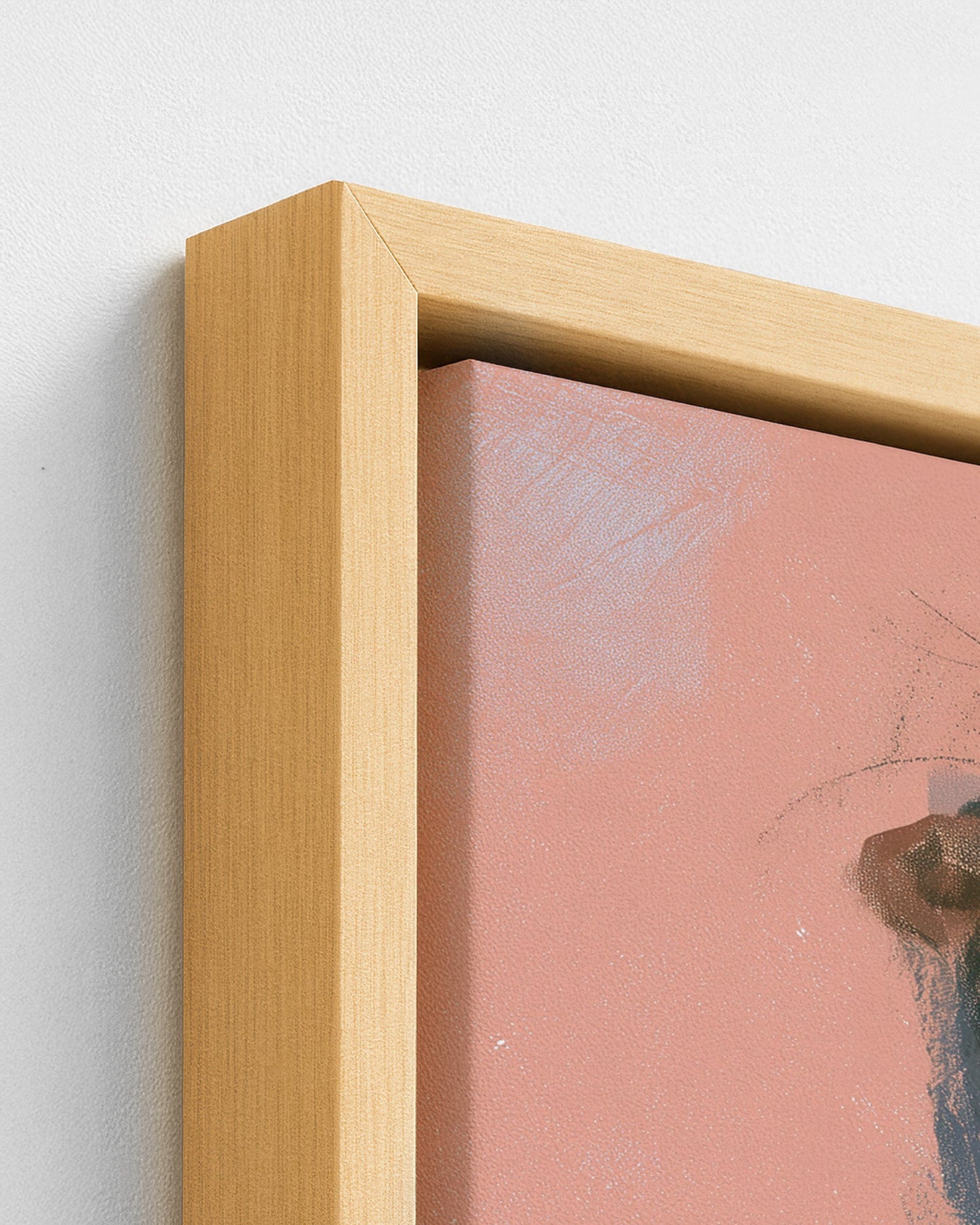 Adornment - Wood Framed Canvas Detail