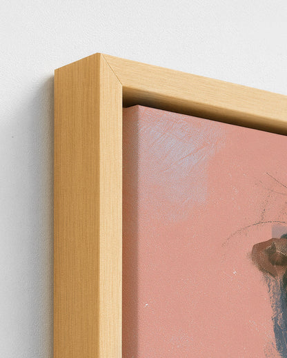 Adornment - Wood Framed Canvas Detail