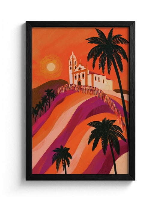 Bonfim Ribbons - Black Frame Main