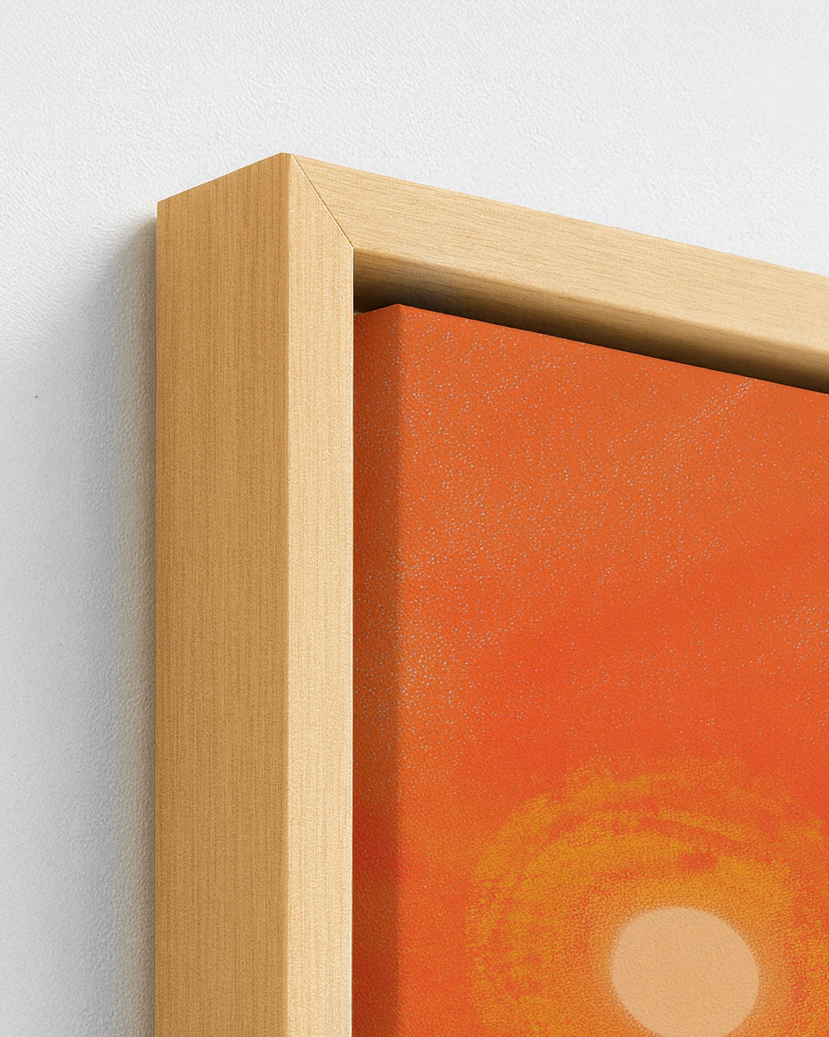 Bonfim Ribbons - Wood Framed Canvas Detail