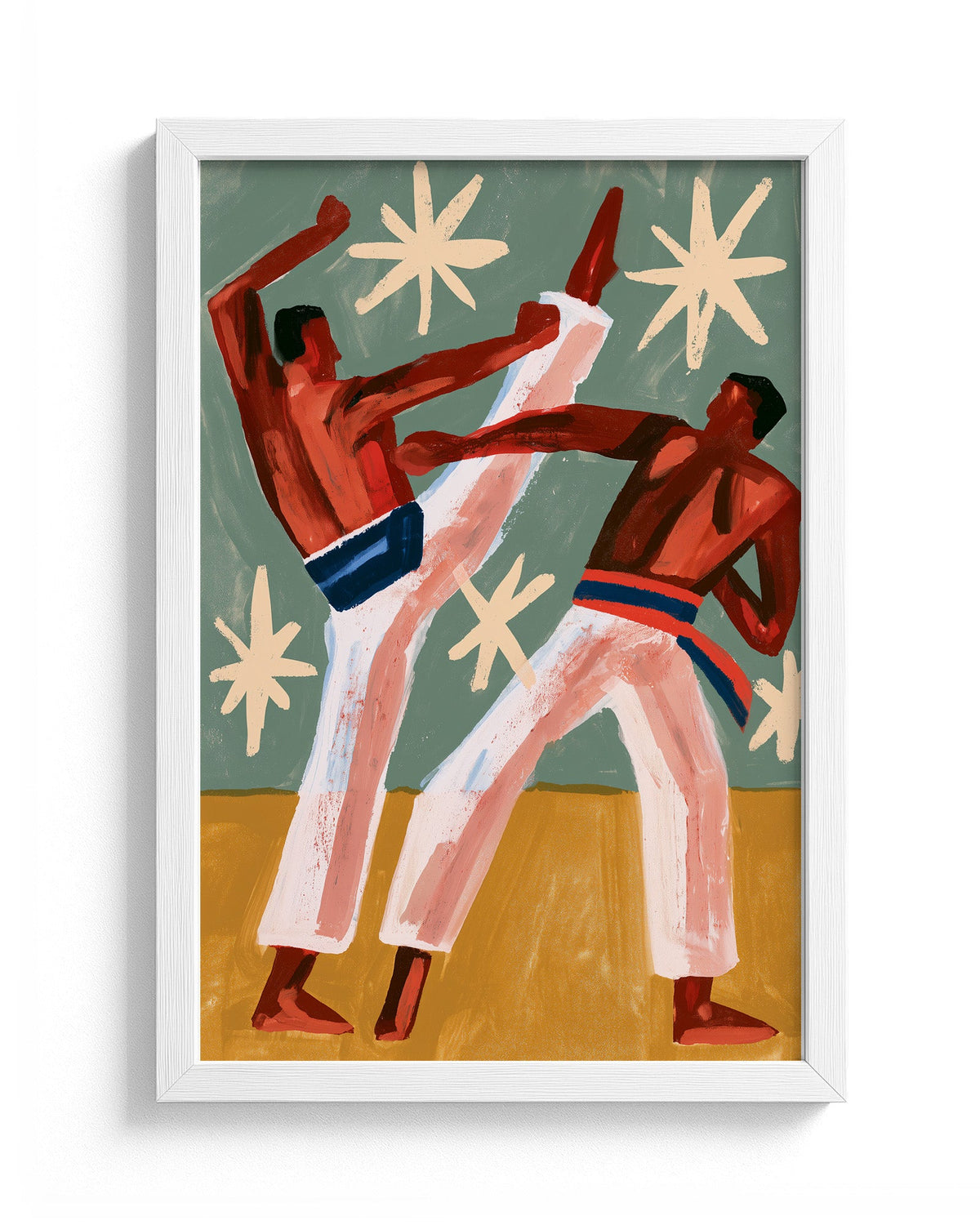 Capoeira - White Frame Main