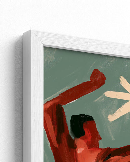 Capoeira - White Frame