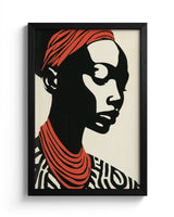 Coral Crown - Black Frame Main