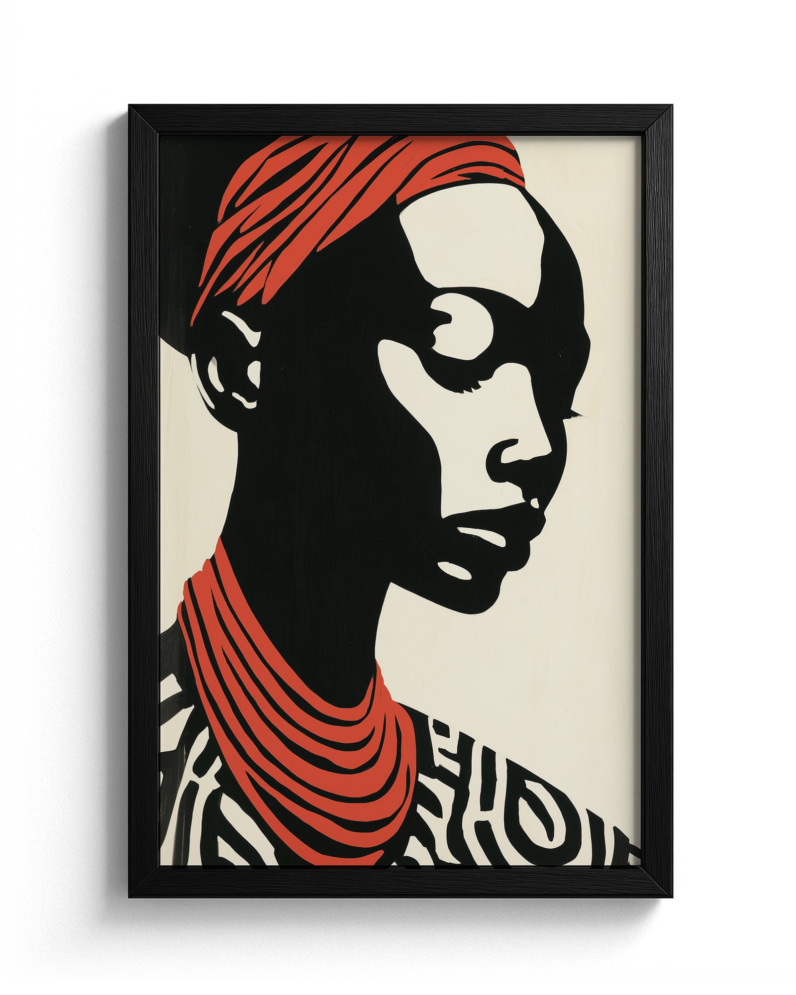 Coral Crown - Black Frame Main
