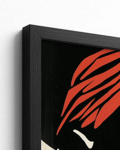 Coral Crown - Black Frame