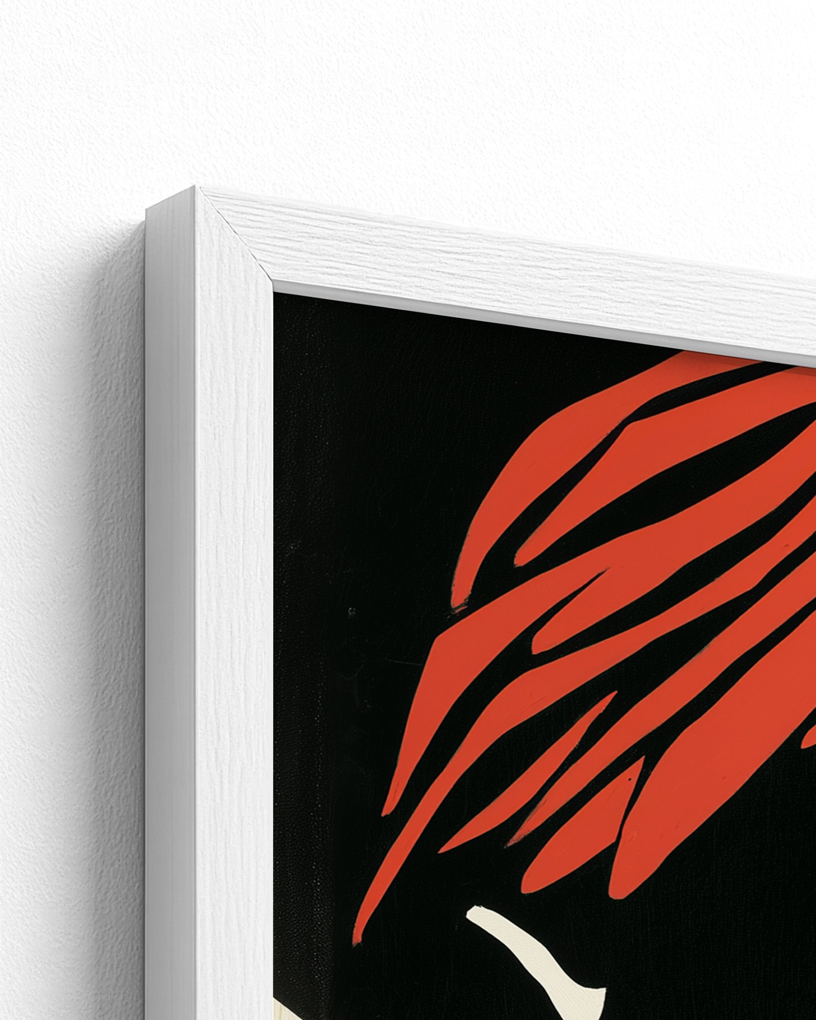 Coral Crown - White Frame