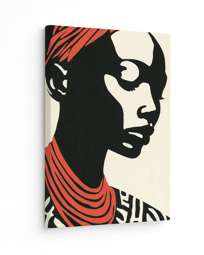 Coral Crown - Slim Canvas