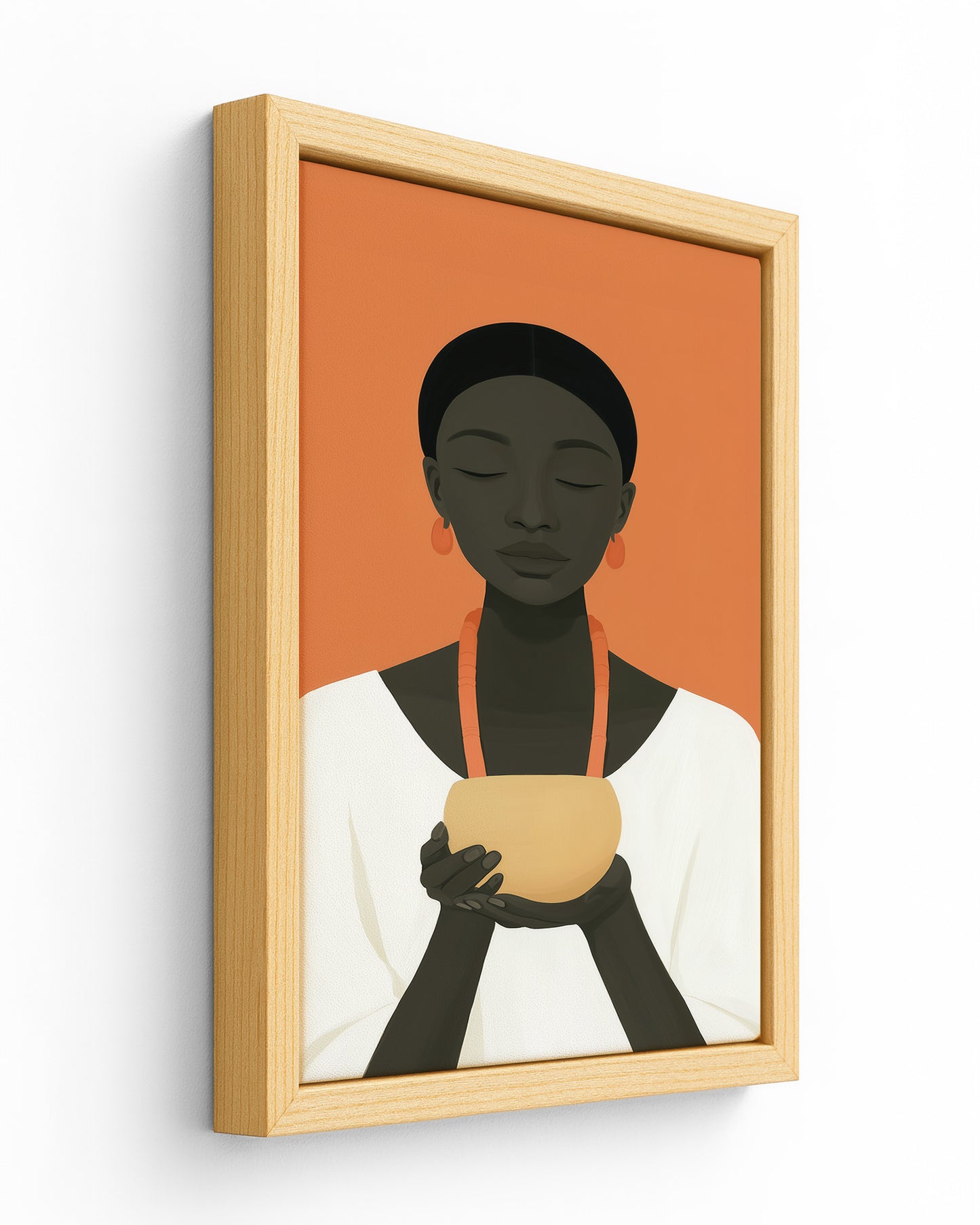 Cradle - Wood Framed Canvas