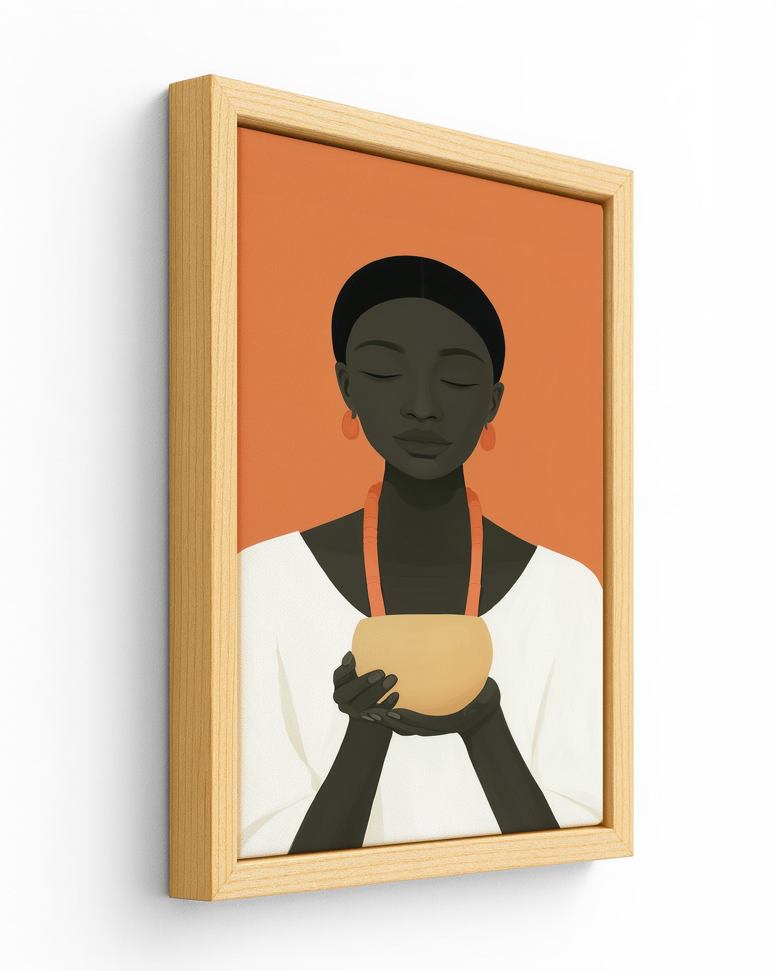 Cradle - Wood Framed Canvas
