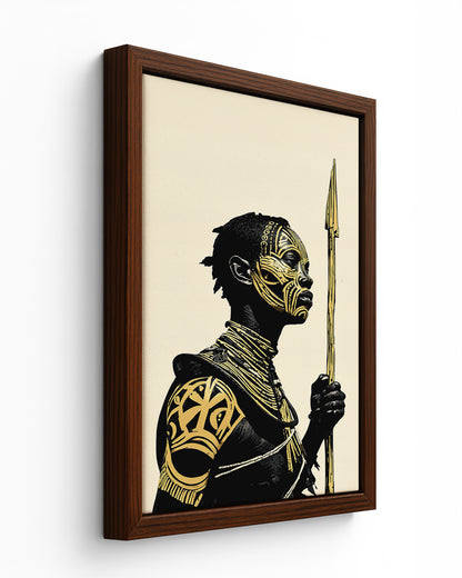 Karo Spear Bearer