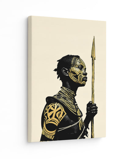 Karo Spear Bearer