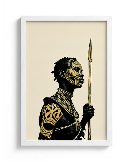 Karo Spear Bearer