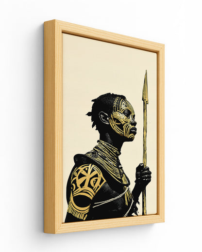 Karo Spear Bearer