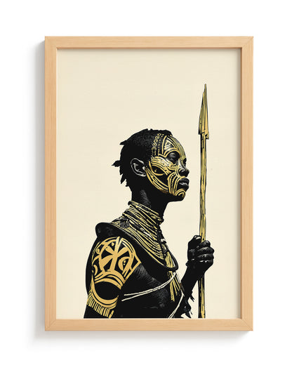 Karo Spear Bearer