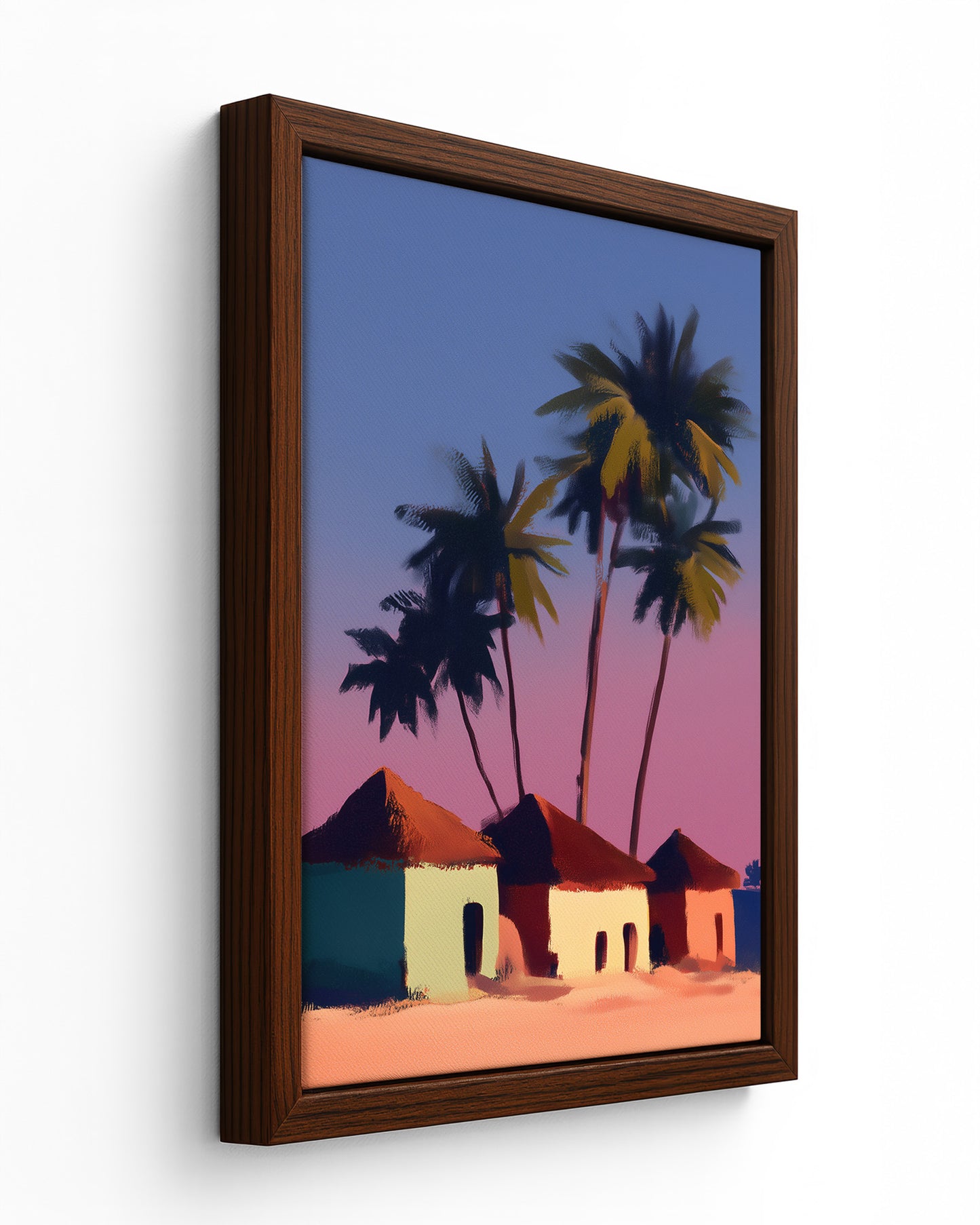 Village Dreams at Dusk