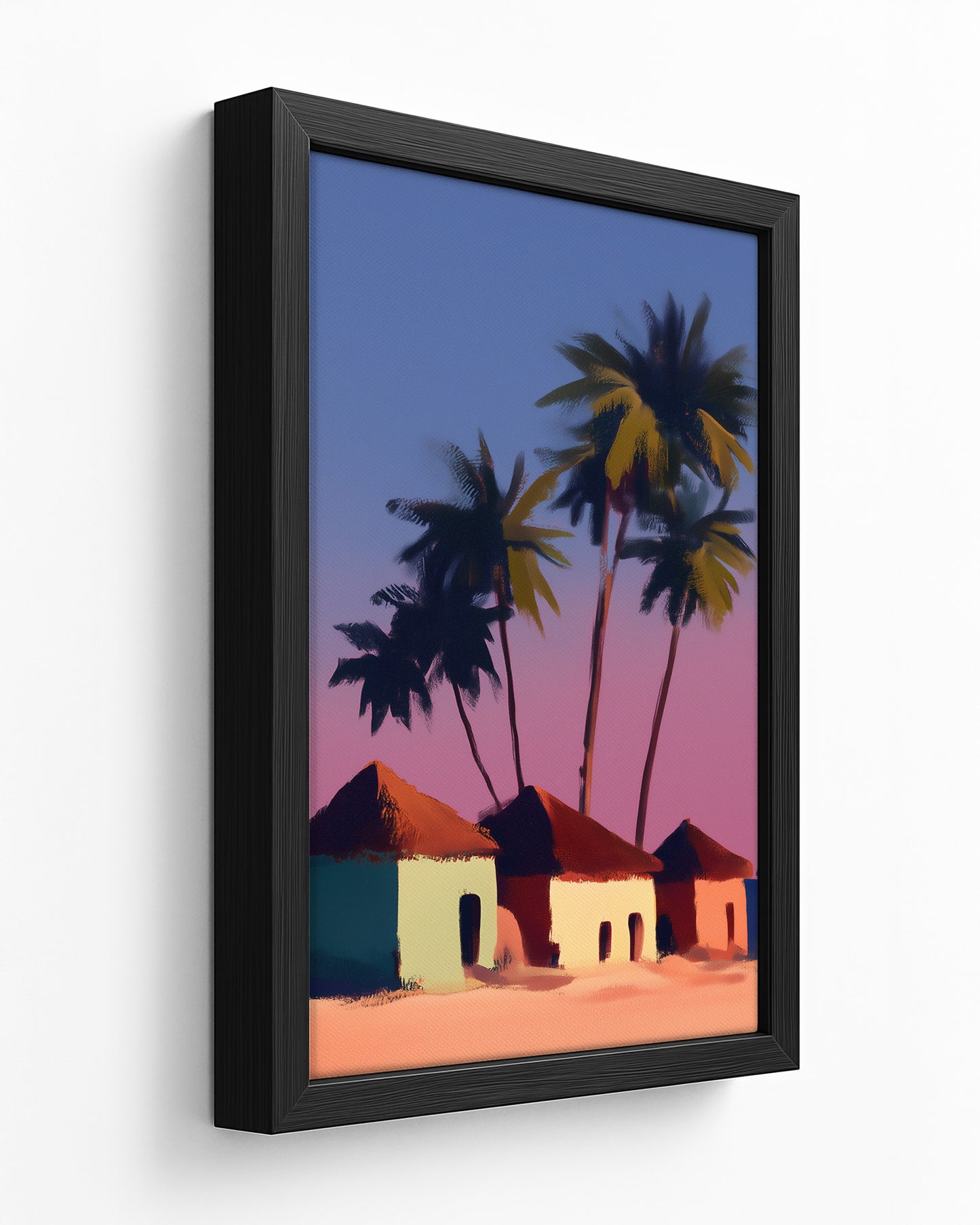 Village Dreams at Dusk