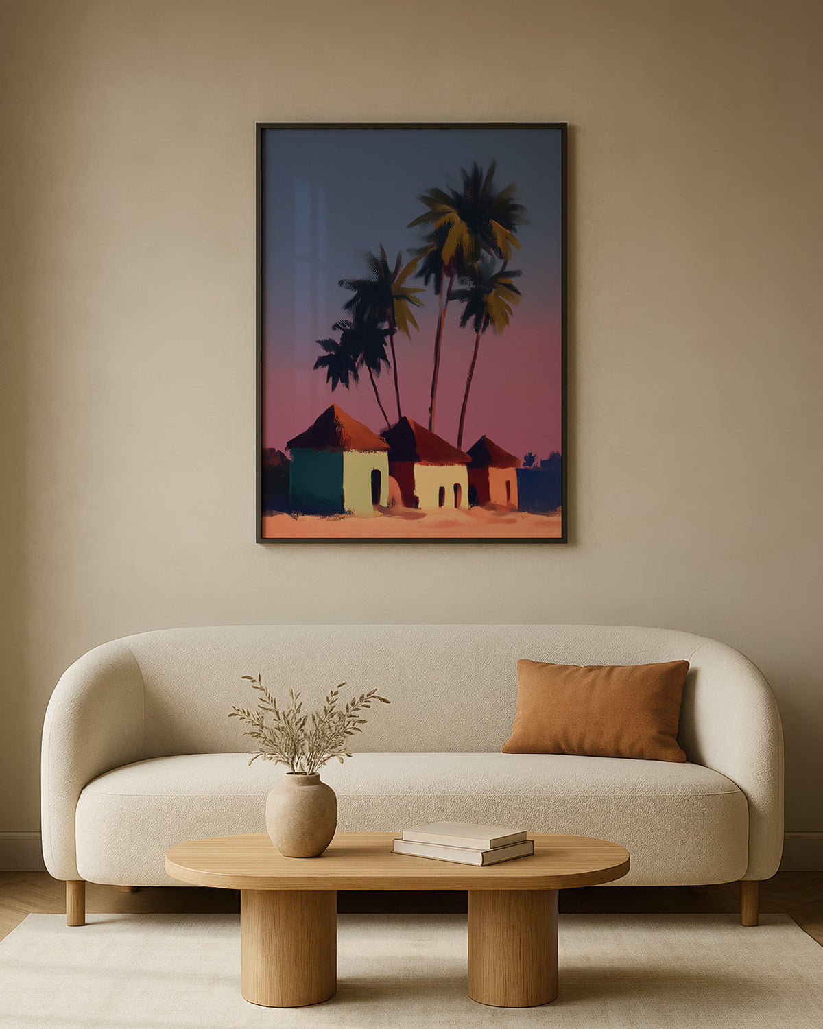 Village Dreams at Dusk