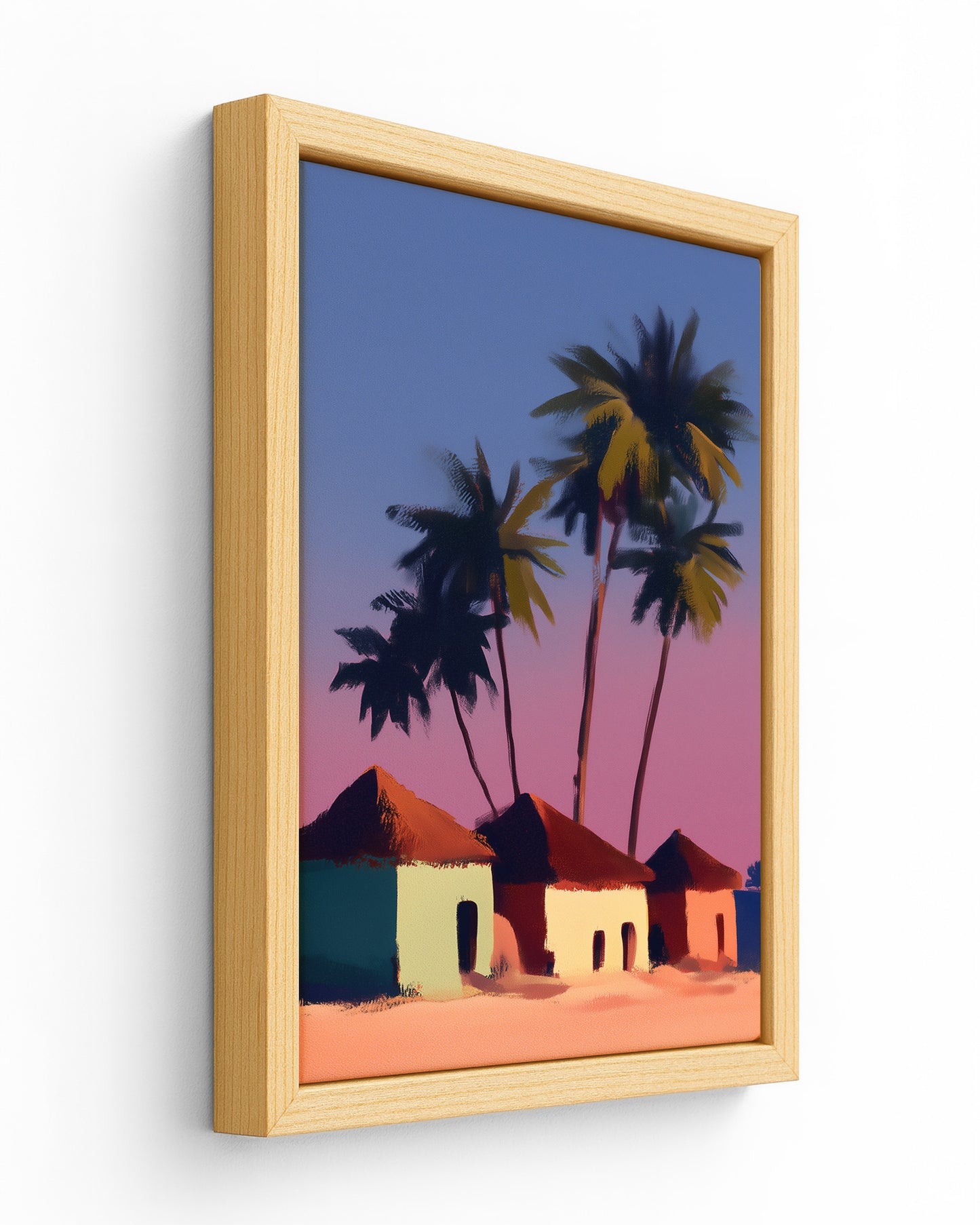 Village Dreams at Dusk