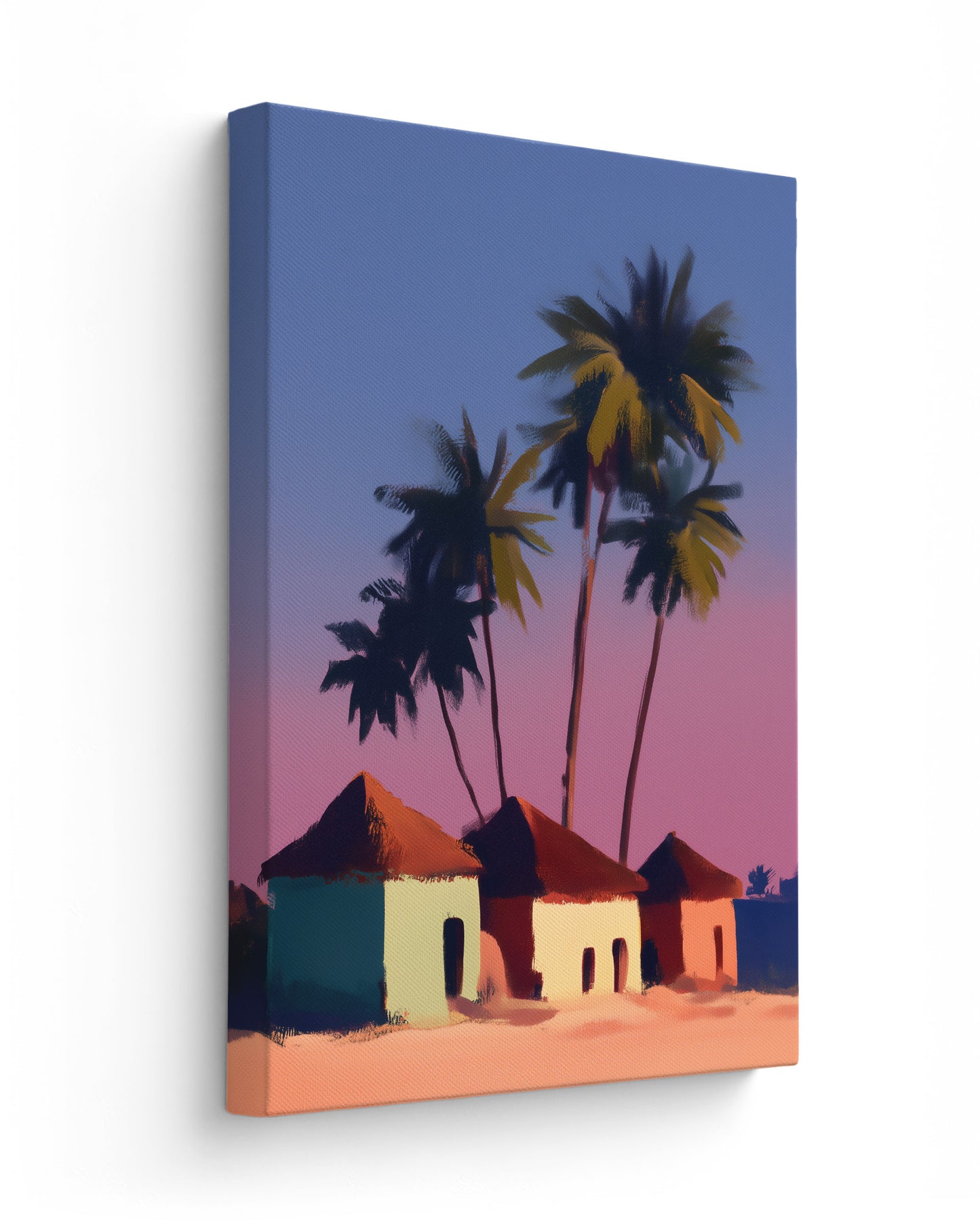 Village Dreams at Dusk