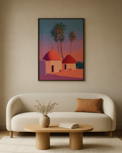 The Village at Twilight