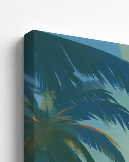 Dawn Catch - Thick Canvas Detail