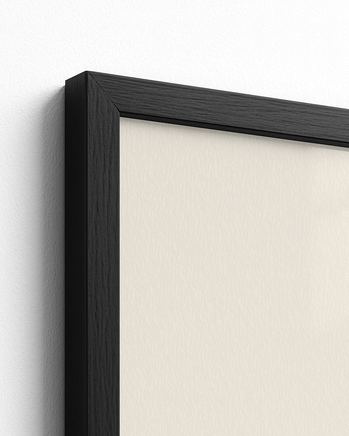 Dressed in White - Black Frame