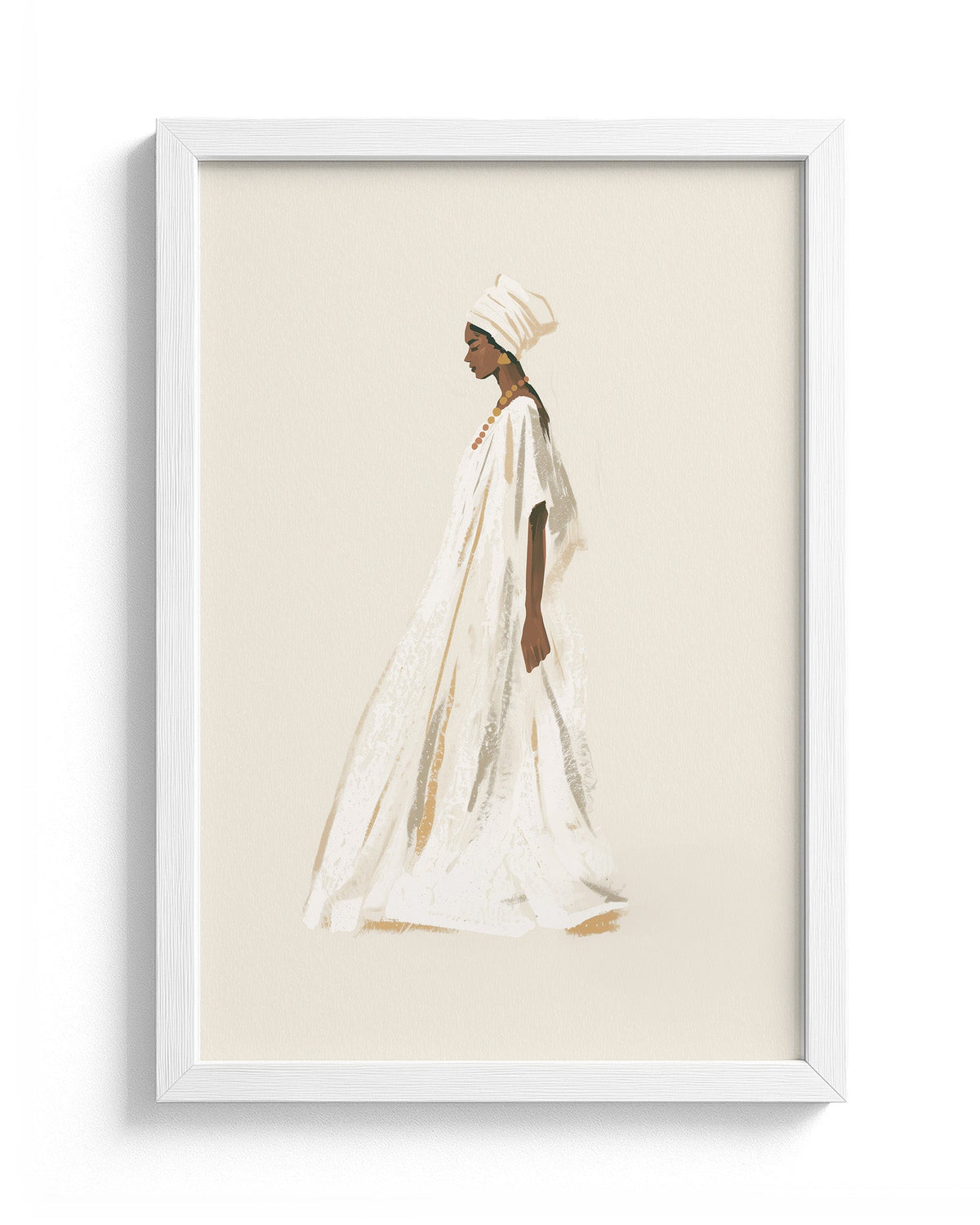 Dressed in White - White Frame Main