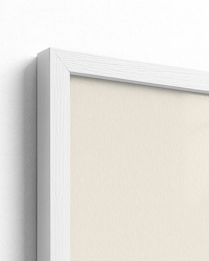 Dressed in White - White Frame