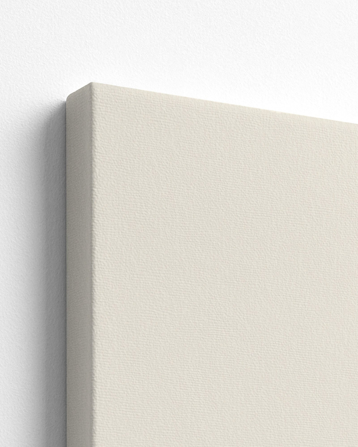 Dressed in White - Thick Canvas Detail